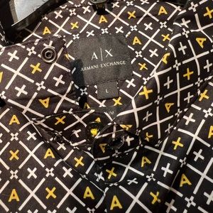 Armani Exchange Shirt for men Size L regular fit